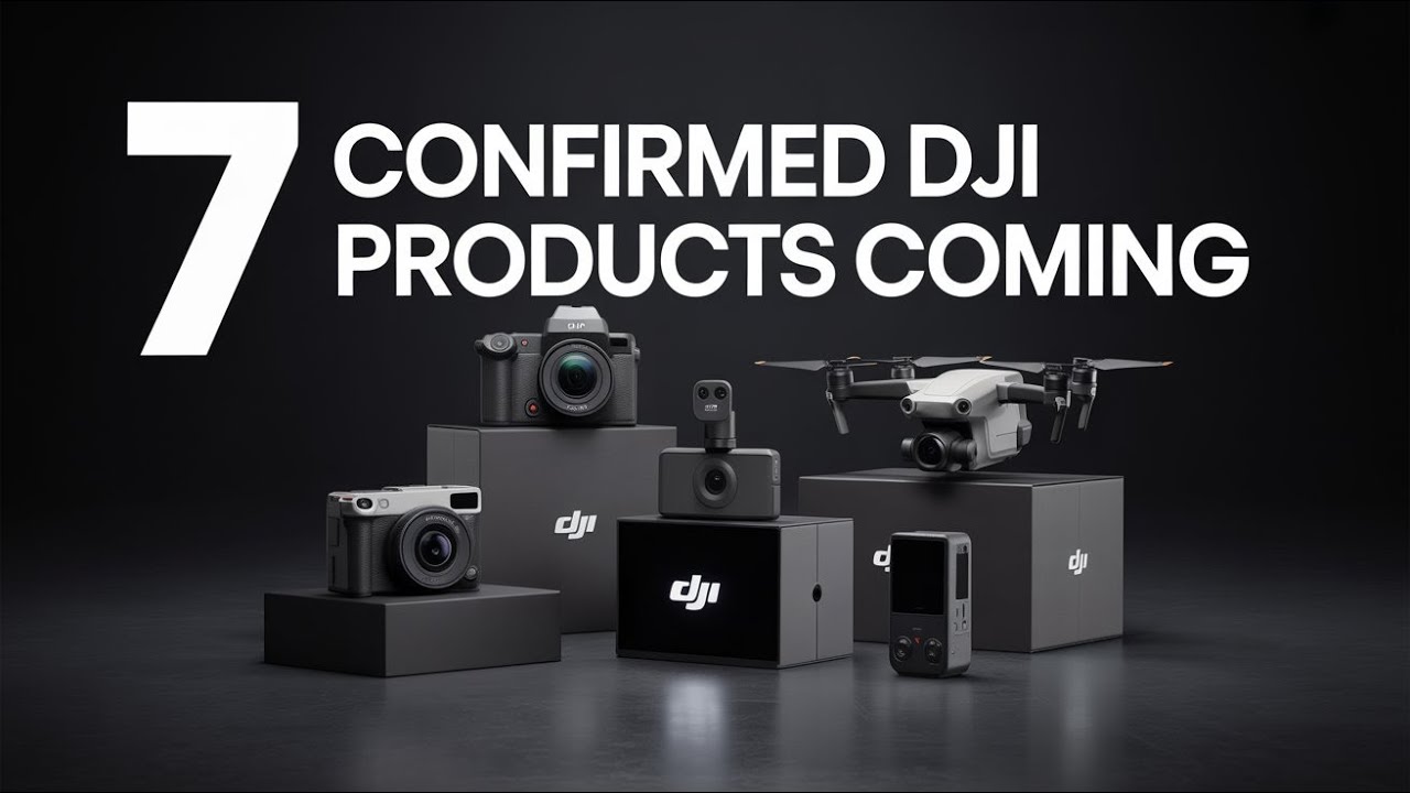 7 Confirmed DJI Products Set to Revolutionize 2025&ndash;2026!