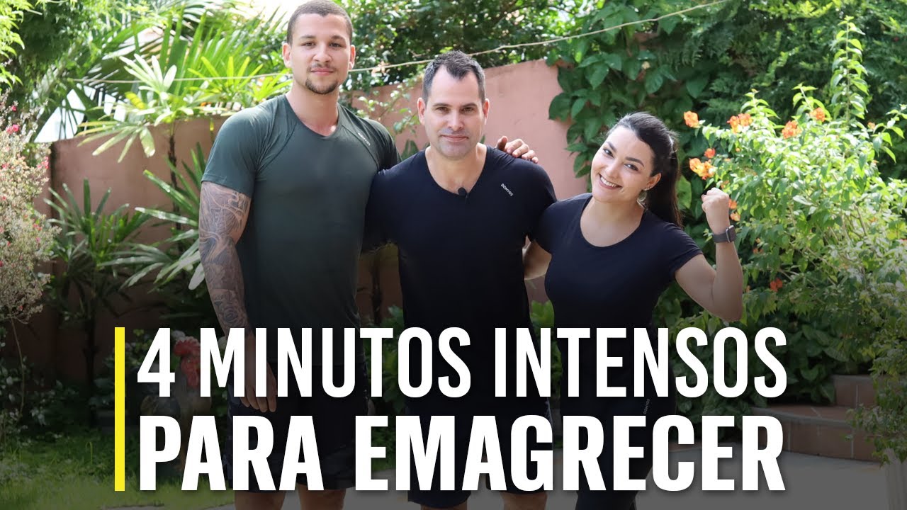 SUPER TREINO: 4 minutos INTENSOS para EMAGRECER.