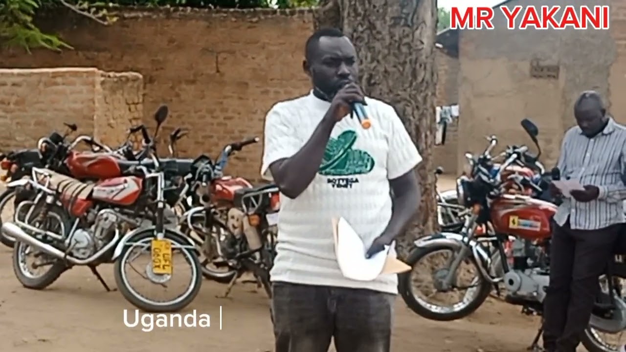 ARUA CITY GHETTO PRESIDENT AND ADVISOR PRESENTING GHETTO YOUTHS CONCERNS
