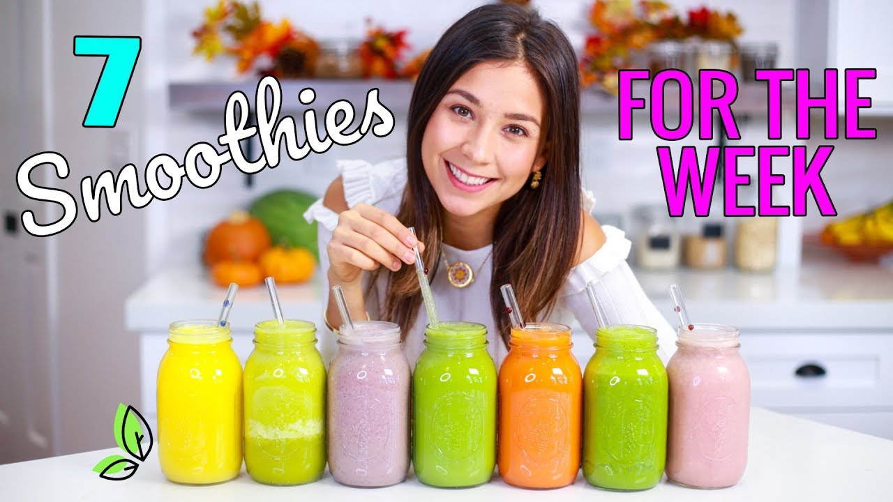 7 SMOOTHIES FOR THE WEEK + 3 DAY VEGAN CHALLENGE! RAWVANA