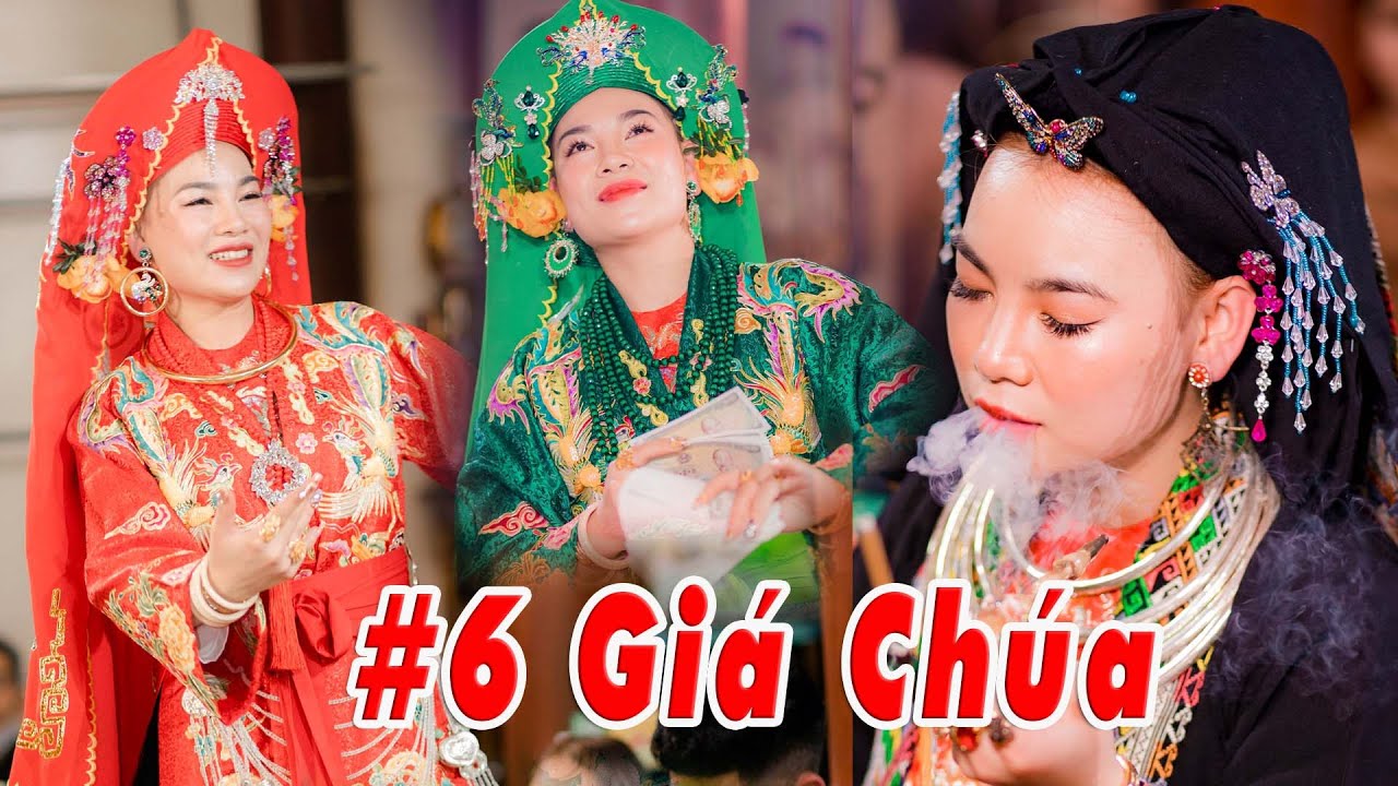 Hiếm có ai hầu 6 giá chúa đẹp như vậy. TĐ Trịnh Hương. Hát Văn Hầu Đồng Đặc Sắc.