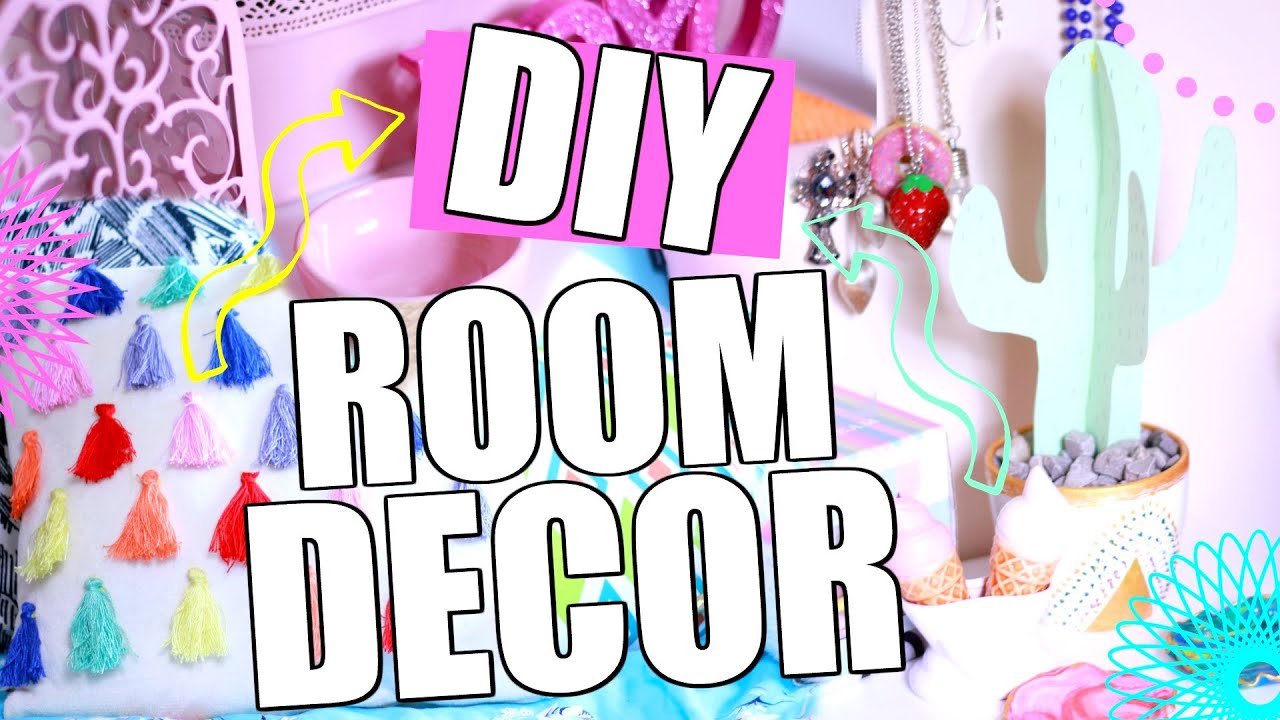 Dekoracje Do Pokoju DIY Inspirowane Tumblr / DIY Room Decor Tumbr Inspired
