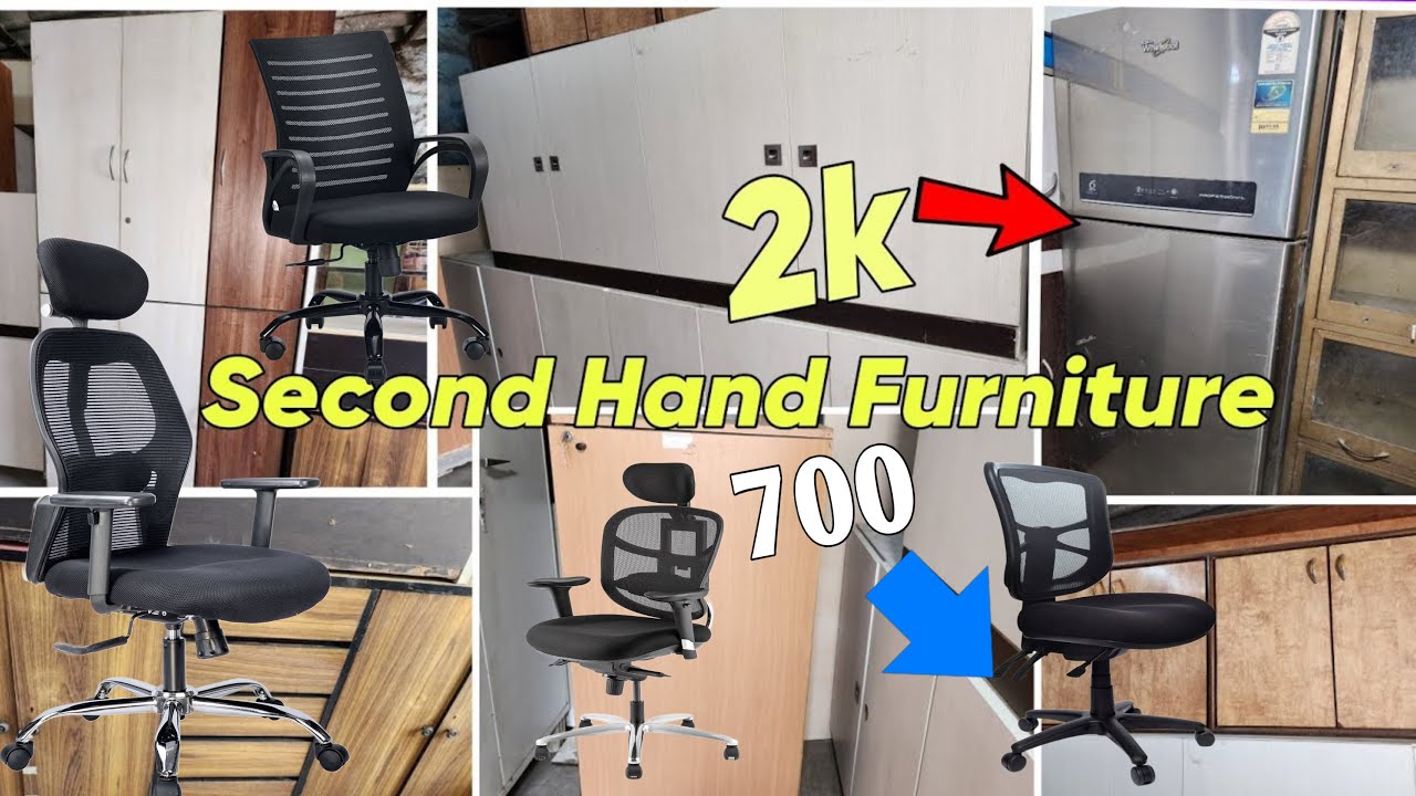 Second Hand Office Chair,Fridge,AC,Water Tank,Furniture | Challenging Price