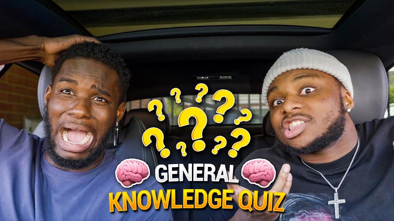 GENERAL KNOWLEDGE QUIZ WITH MOSES + FORFEITS