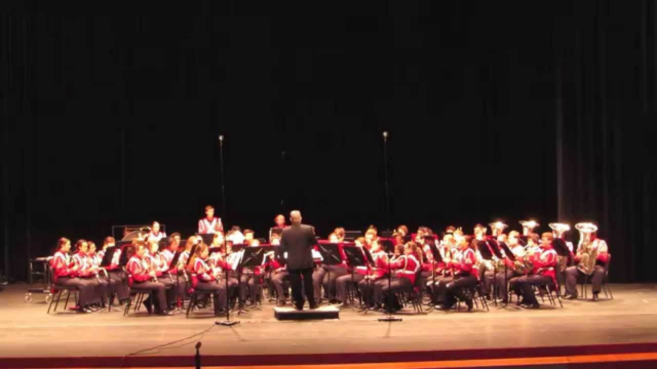 Fort Walton Beach High School Symphonic Band @ FBA 4/24/15 Part 1