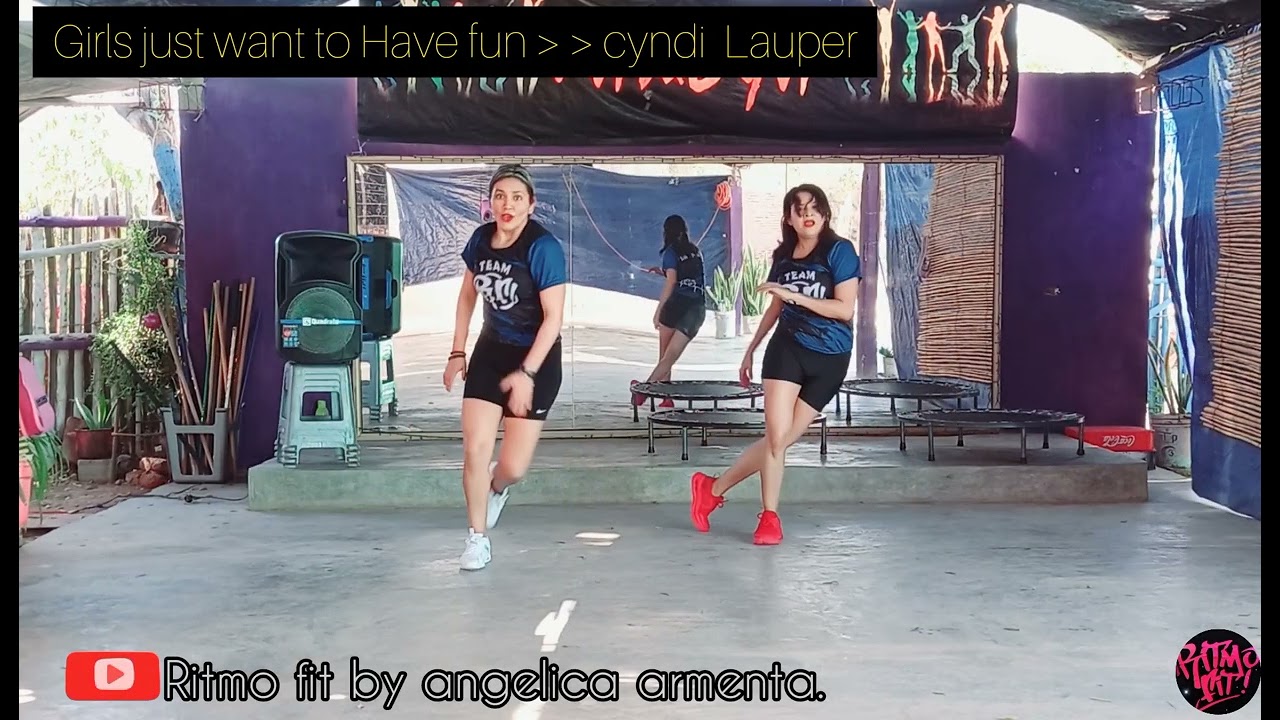 Girls just want To Have Fun - cyndi Lauper!! #zumbafitness #ejercicios .