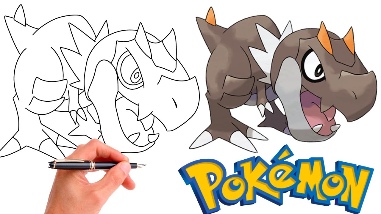 How To Draw TYRUNT POKEMON #696 | Generation 6