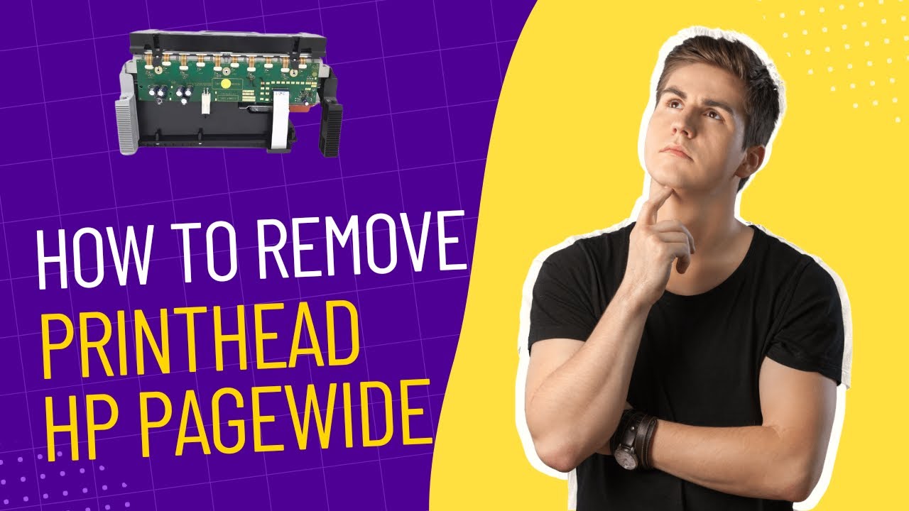 How To Remove PrintHead From HP Pagewide 577