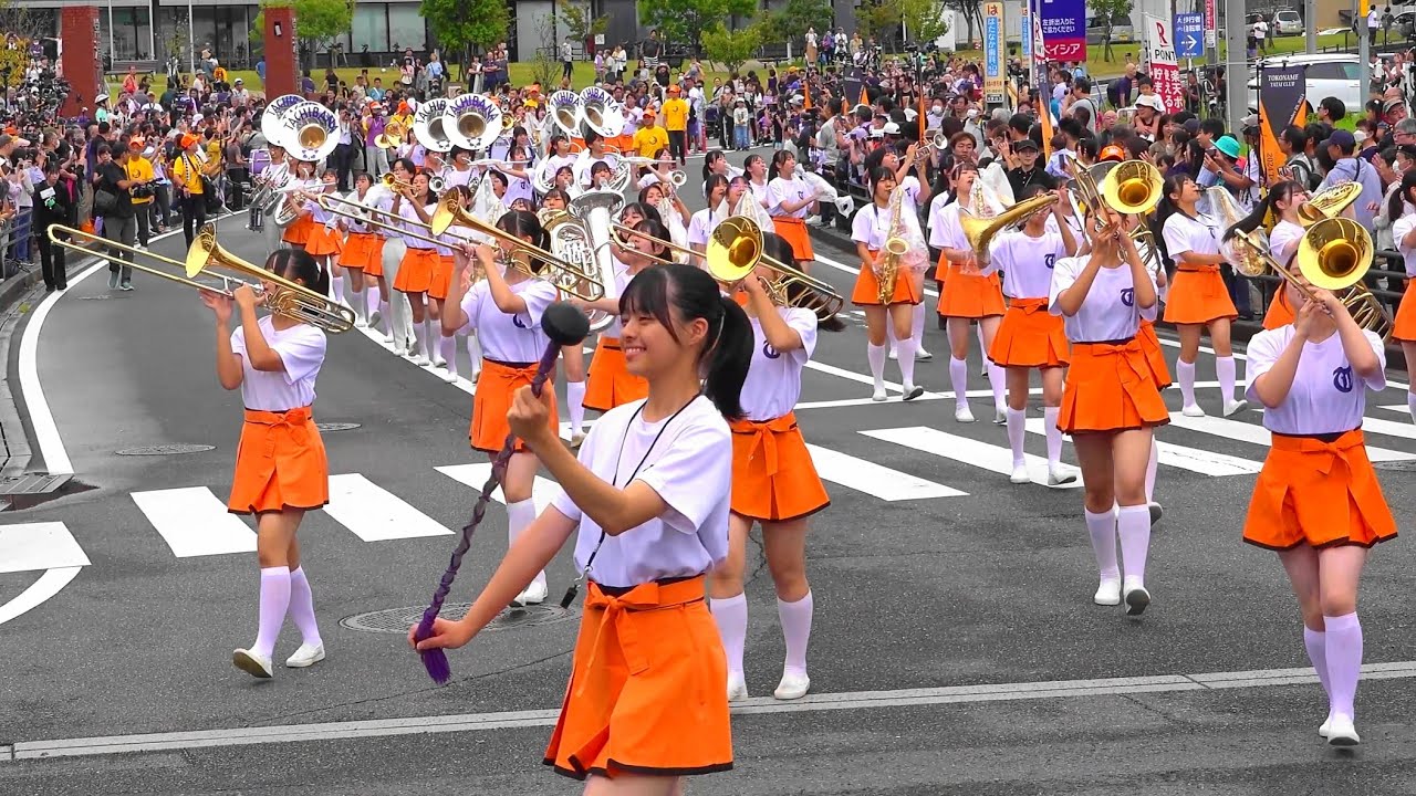 京都橘高校吹奏楽部 / 常滑市制70周年記念 パレード / Kyoto Tachibana SHS Band
