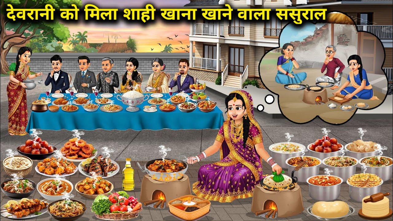 सूखी रोटी खाने वाली देवरानी को मिला शाही खाना खाने वाला ससुराल | The sister-in-law who ate dry bread
