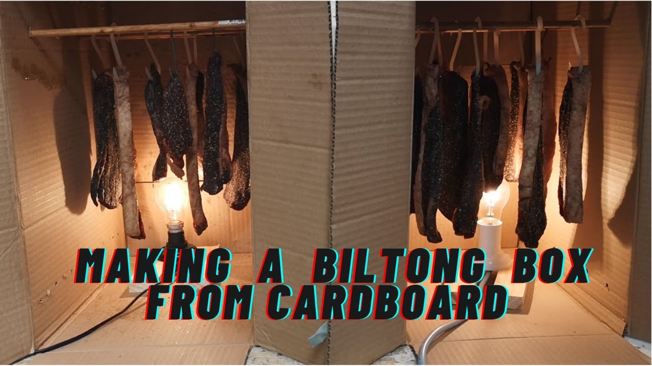 Making a Biltong Box from Cardboard