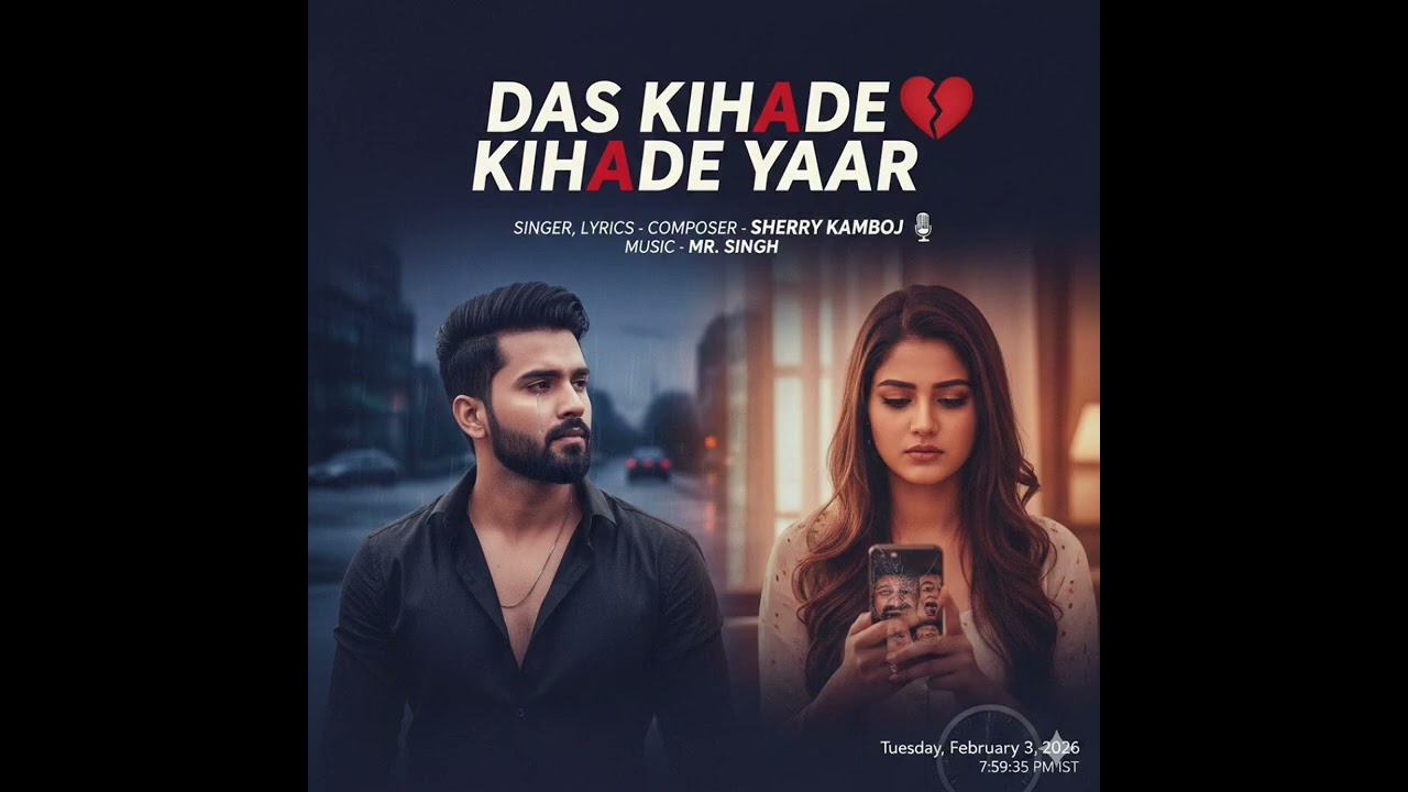 Das Kihade Kihade Yaar,new latest Punjabi song 2026, Sherry kamboj, Mr.Singh