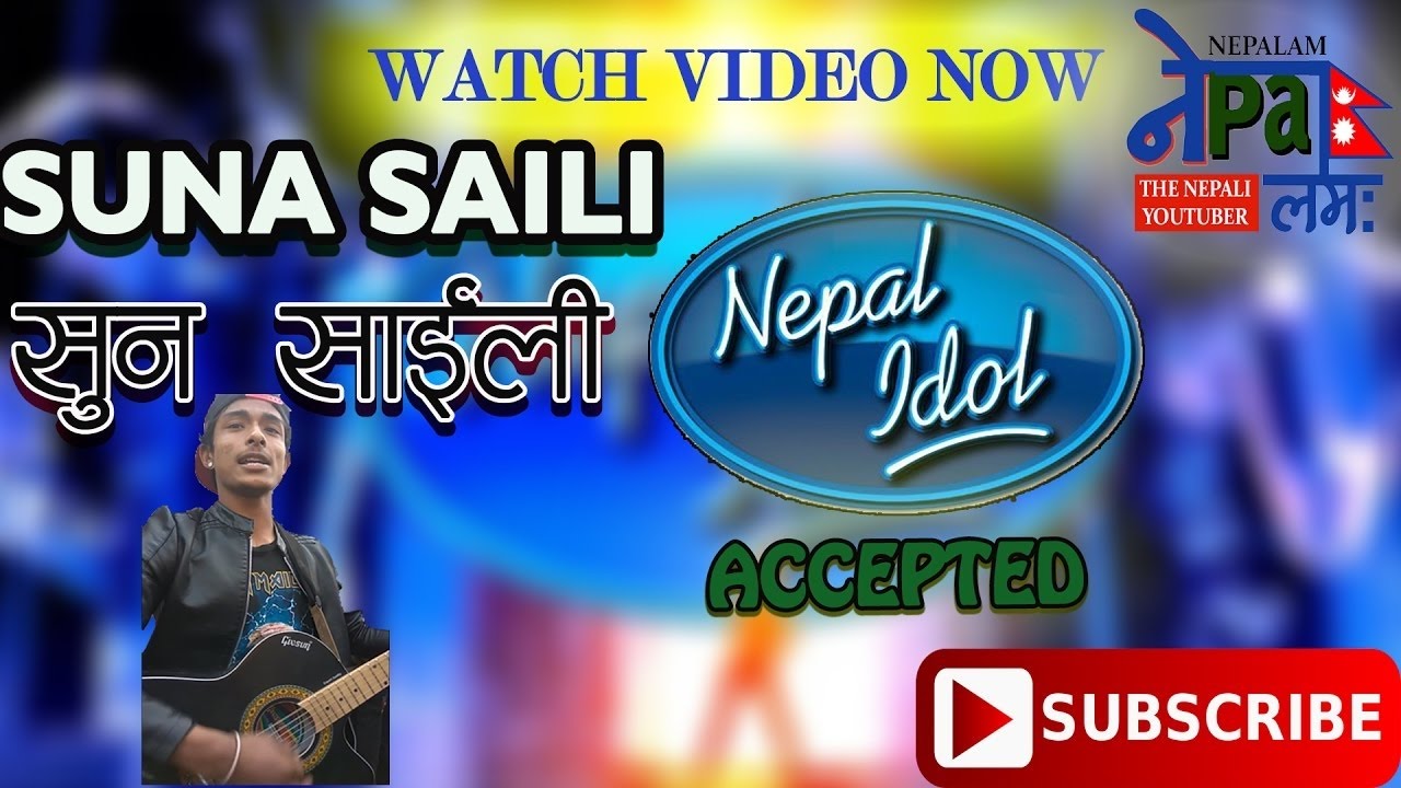 SAILI | HEMANTA RANA | NEPAL IDOL 2017 | AUDITION - NEW NEPALI SONG ( NEPAL IDOL )
