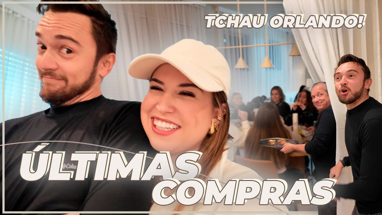 ÚLTIMO DIA EM ORLANDO + COMPRINHAS, ESFIRRA COM AMIGOS, MALAS, E DESPEDIDA DA CASA: VLOG 6 ORLANDO