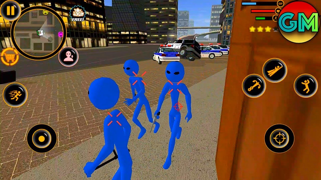 Real Stickman Crime 2 #New Game New Costume | by Naxeex Robots | Android GamePlay HD