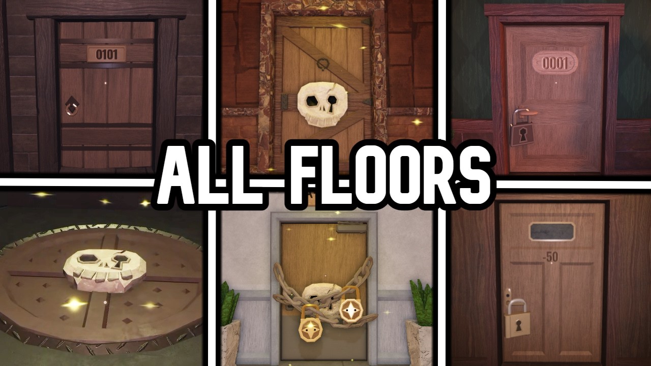 DOORS: All Floors in One Run (Archives Update) - [Full Walkthrough] | Roblox