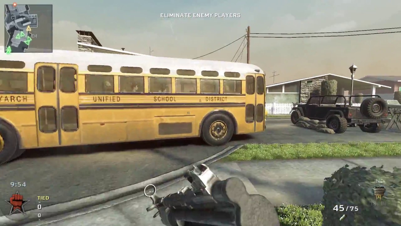 Black Ops multiplayer MP5K gameplay