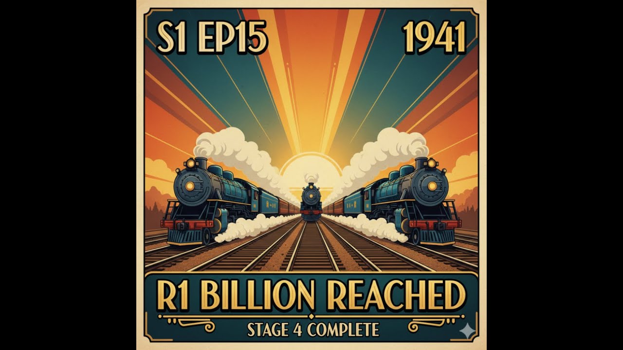 OpenTTD 100-Year Empire | S1 EP15: The Billionaire Milestone & Final Mainline Mastery (1941)