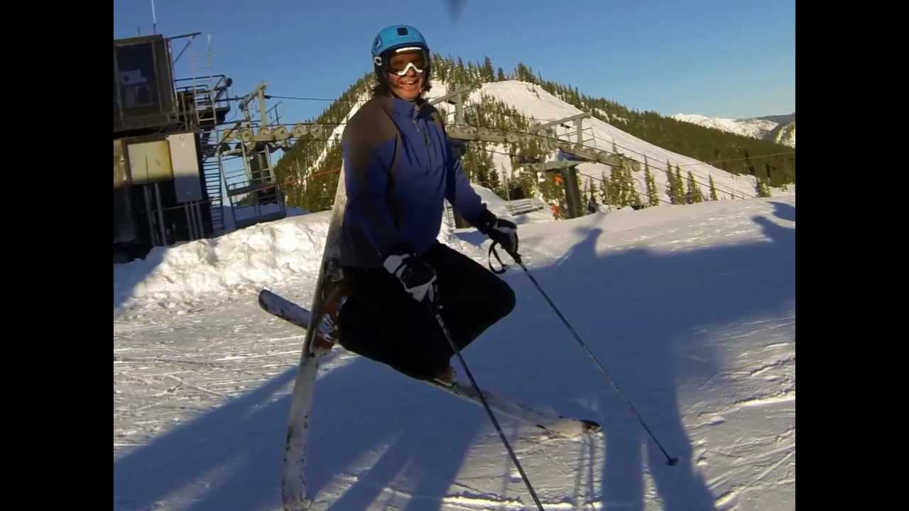 Skiing with Glen Plake at Stevens pass