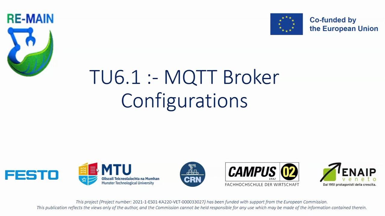 TU6 1 MQTT Configurations | iMooX.at