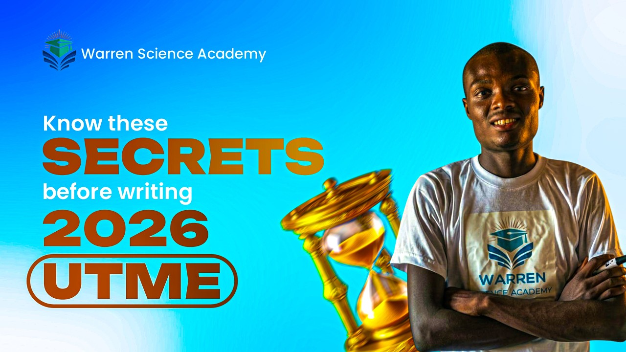 Top secrets you know before writing the 2026 UTME! (Must-Watch for JAMB Candidates!)