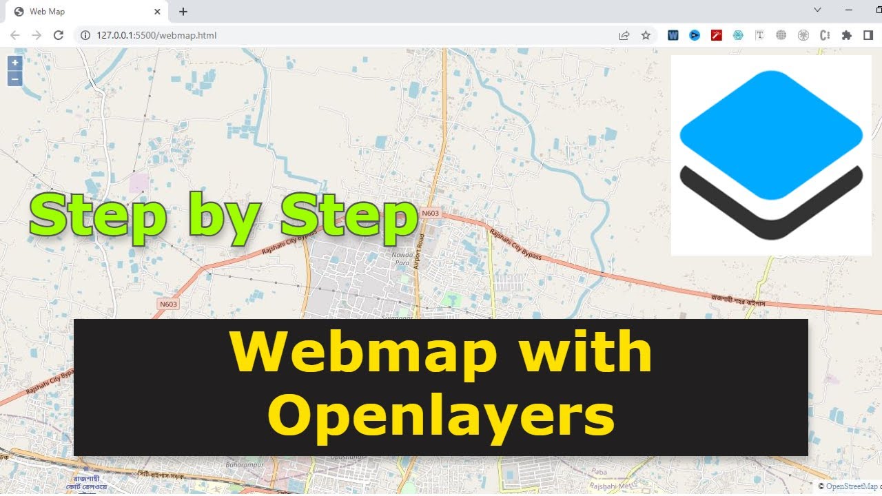 Как создать WebMap с помощью OpenLayers. Часть 1