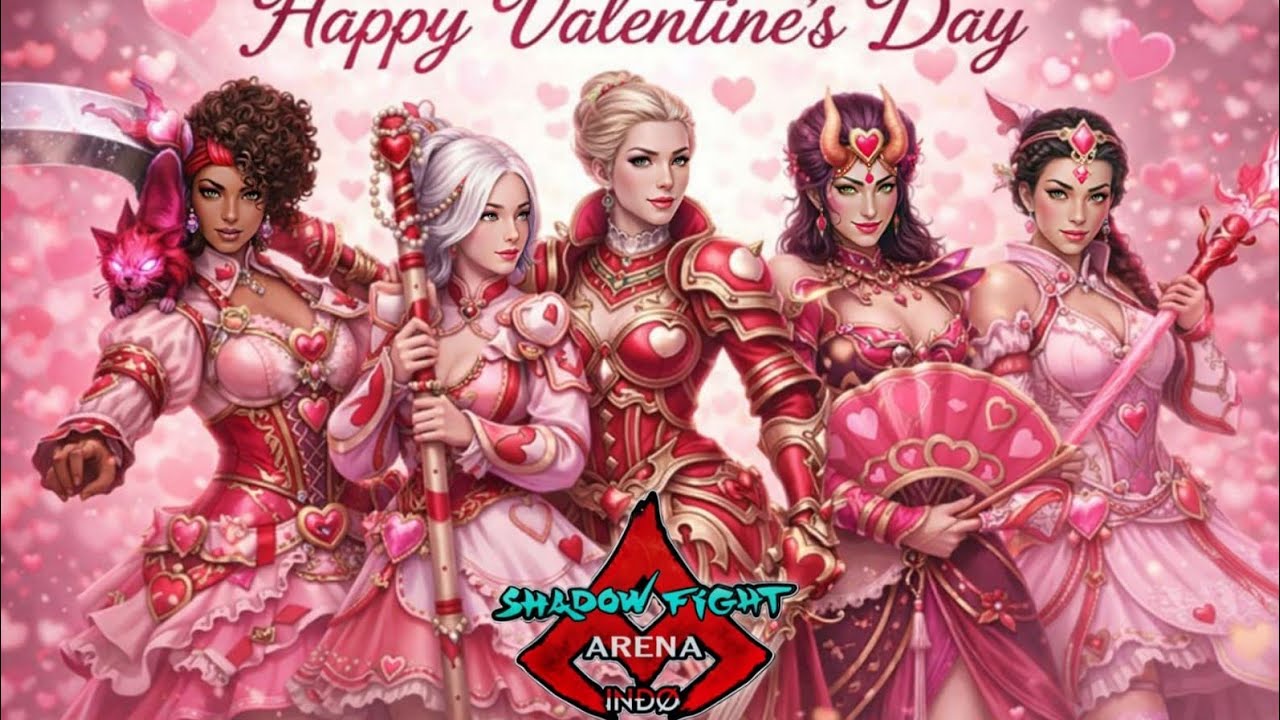 We are INDO team (happy valentine's day) | shadow fight 4 arena