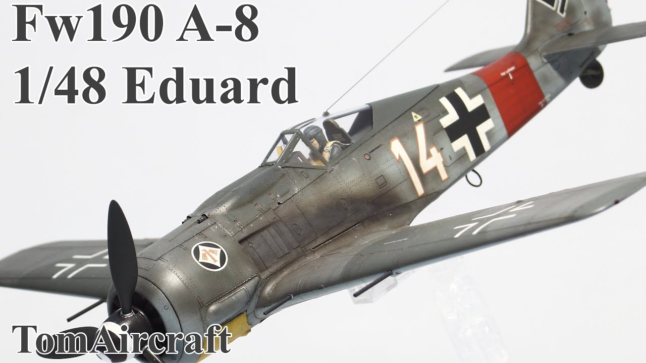 Fw190 A-8 Focke-wulf Eduard 1/48 (Photo gallery)