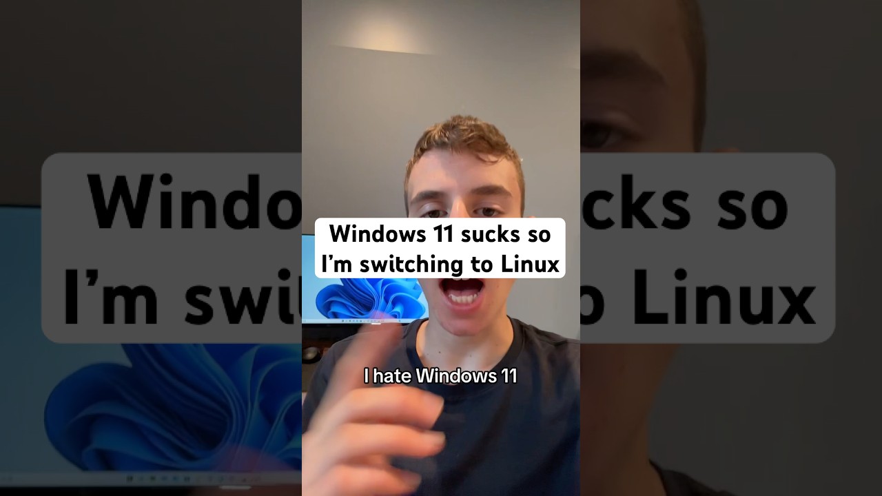 Windows 11 sucks so I&rsquo;m switching to Linux&hellip; #windows #techfacts #techtok