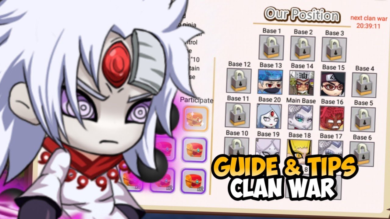 Guide & Tips Clan War Untuk Newbie | Ninja Heroes New Era