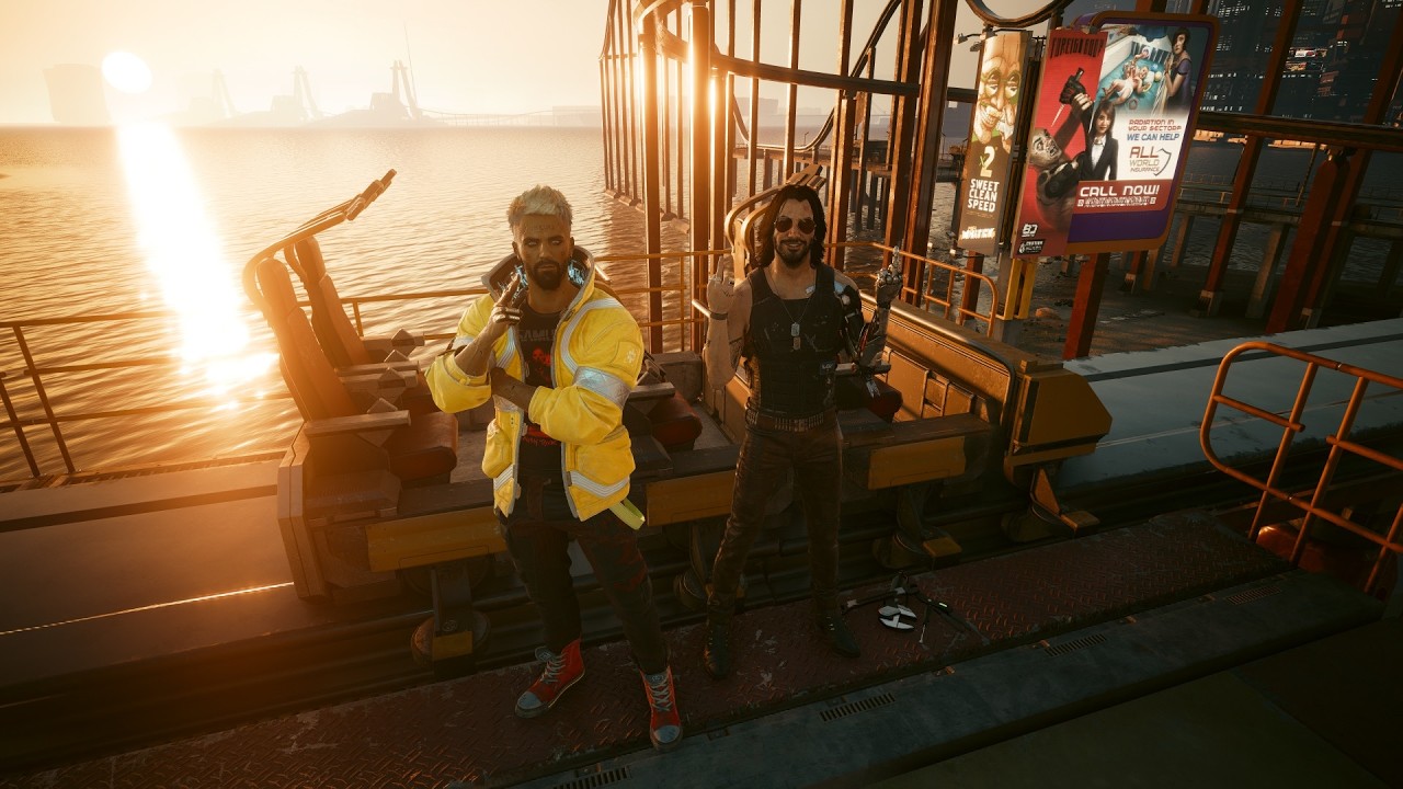 Cyberpunk 2077: Johnny's Preem Roller Coaster Adventure
