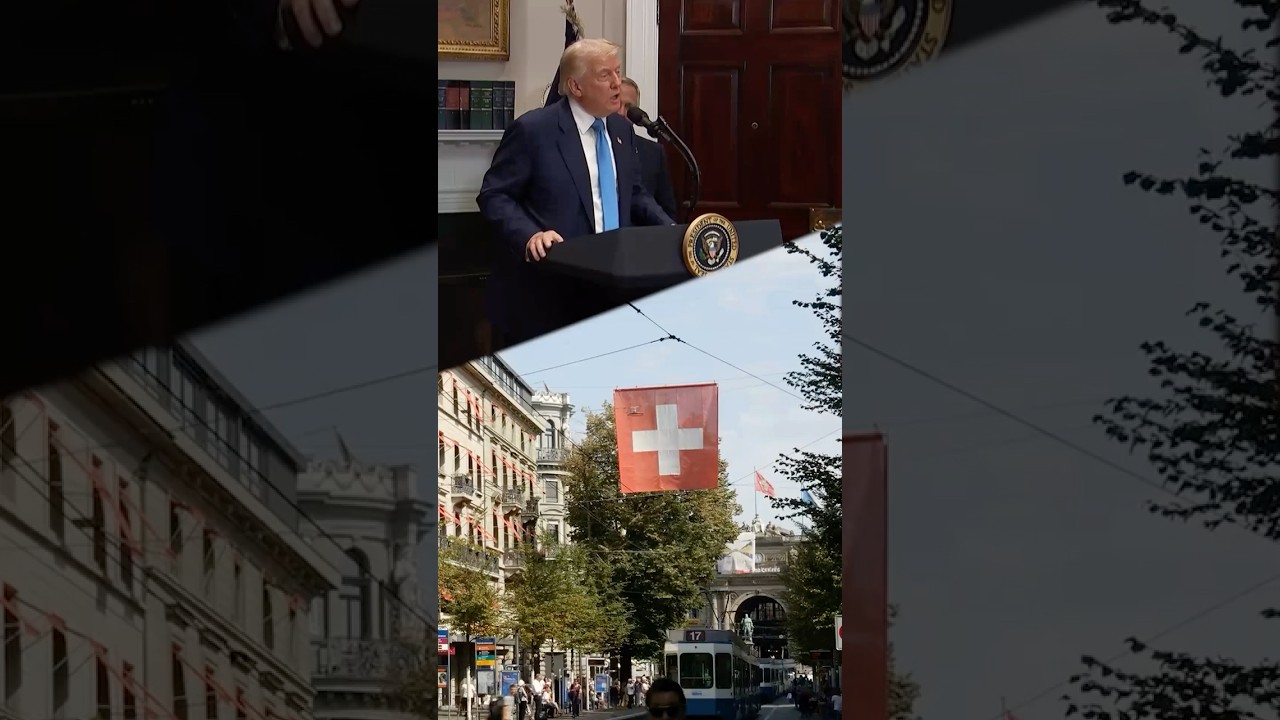 Switzerland Hit With 39% Tariff Rate by Trump