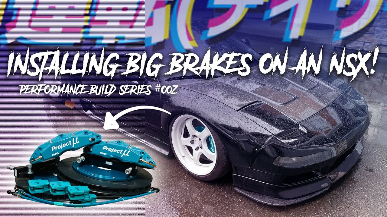 We install a BIG BRAKE KIT on an NSX!