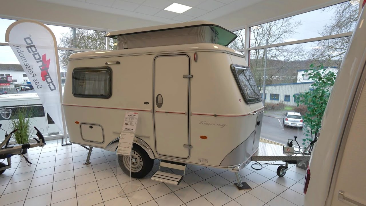 NUR 3,10m! Der kleinste KULT WOHNWAGEN Deutschlands 🔴 Hymer Eriba Touring Troll 310 2024
