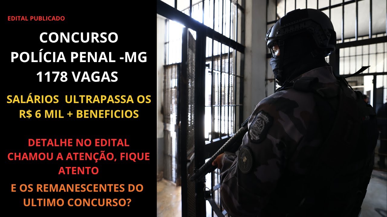 🚨EDITAL PPMG PUBLICADO😱1178 VAGAS😎SALÁRIOS ACIMA 6 MIL🔥ATENÇÃO DETALHE NO EDITAL🔥E OS REMANESCENTES?