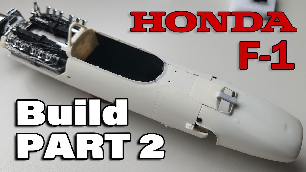 Tamiya Honda F1 build in 1:12 scale (part 2 + new a project!)