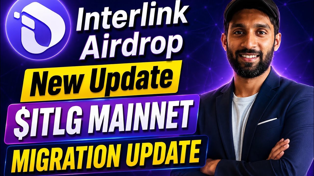 📌INTERLINK AIRDROP●NEW UPDATE || 24 JUNE●$ITLG MAINNET+MIGRATION UPDATE