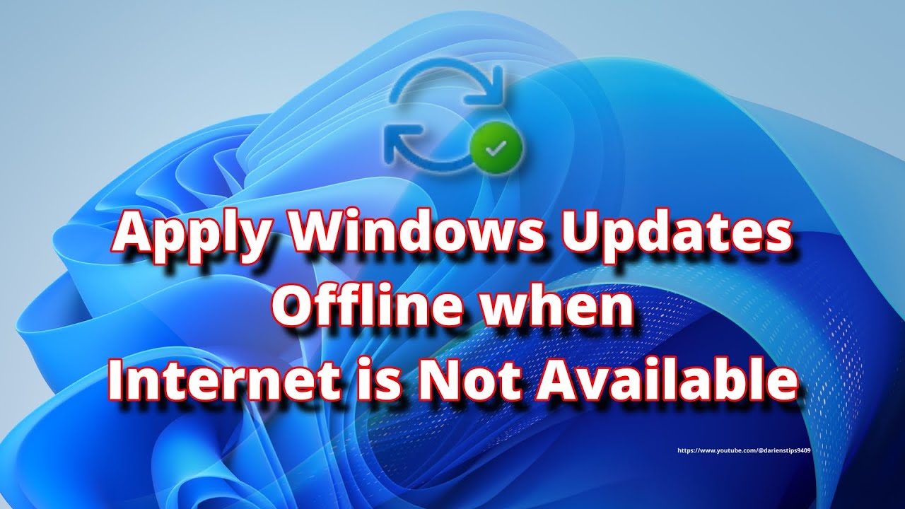 Apply Windows Updates Offline when Internet is Not Available