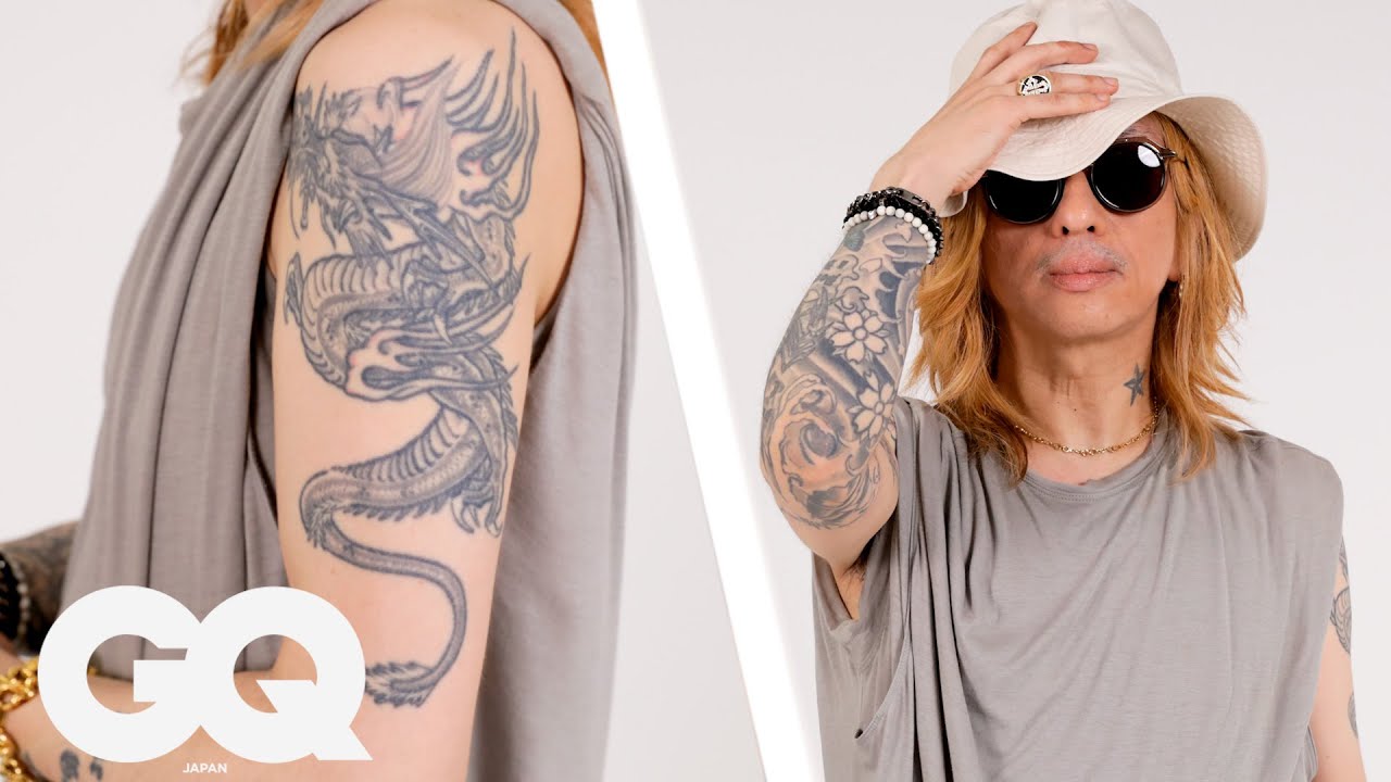 清春が体に刻んだタトゥーを紹介 | Tattoo Tour | GQ JAPAN