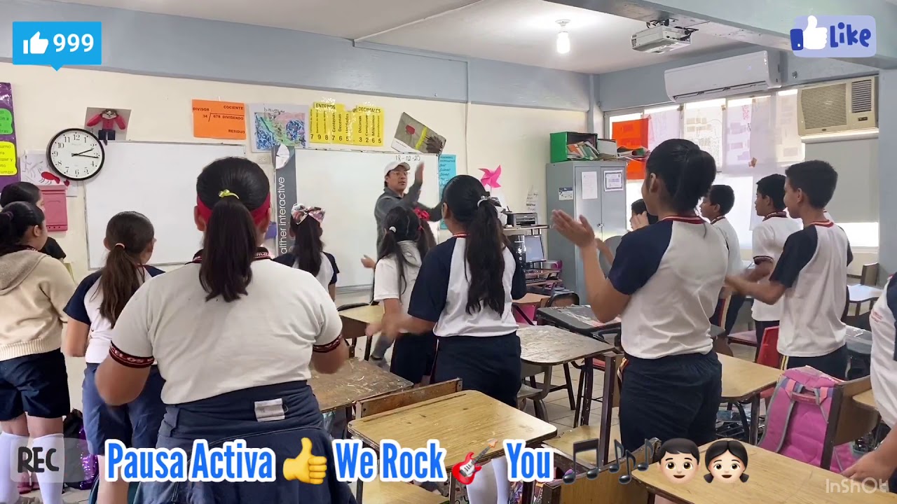 Horacio García Mata👨🏻‍💻Taller: Pausas Activas Escolares👍 We Will Rock🎸You 👧🏻👦🏻