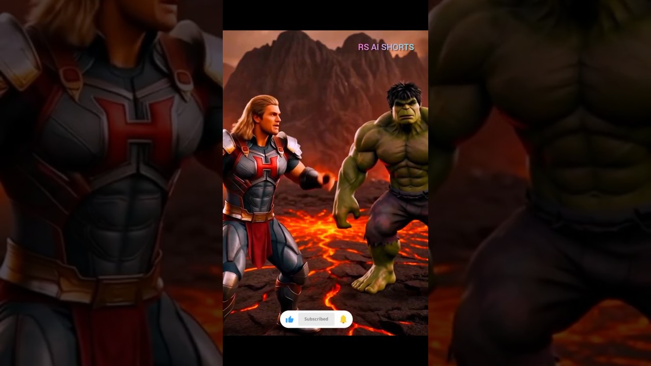 💚 Hulk vs He-Man ⚔️ Clash of Ultimate Strength 💪