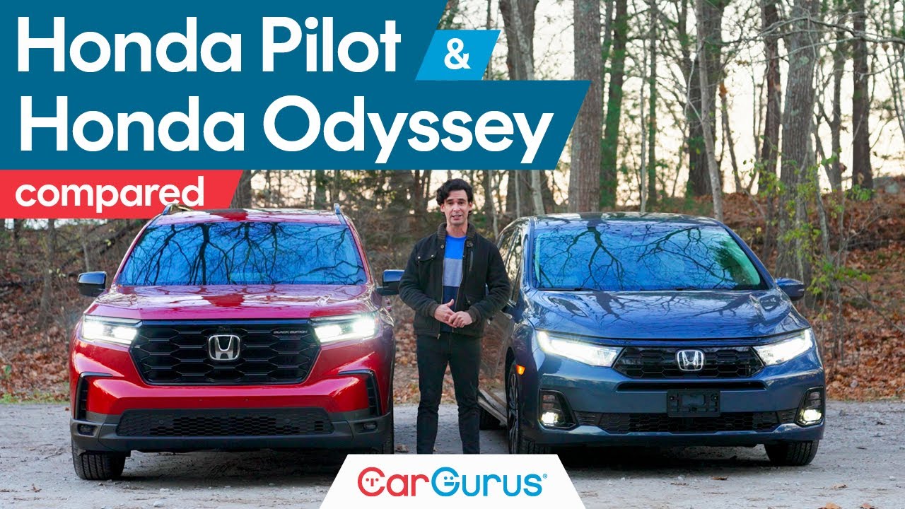2025 Honda Odyssey vs 2025 Honda Pilot | Two Flavors of Three-Row Honda!