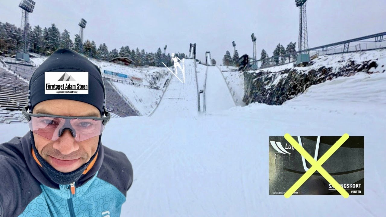 Längdskidor på riksskidstadion Lugnet - UTAN spårkort!?
