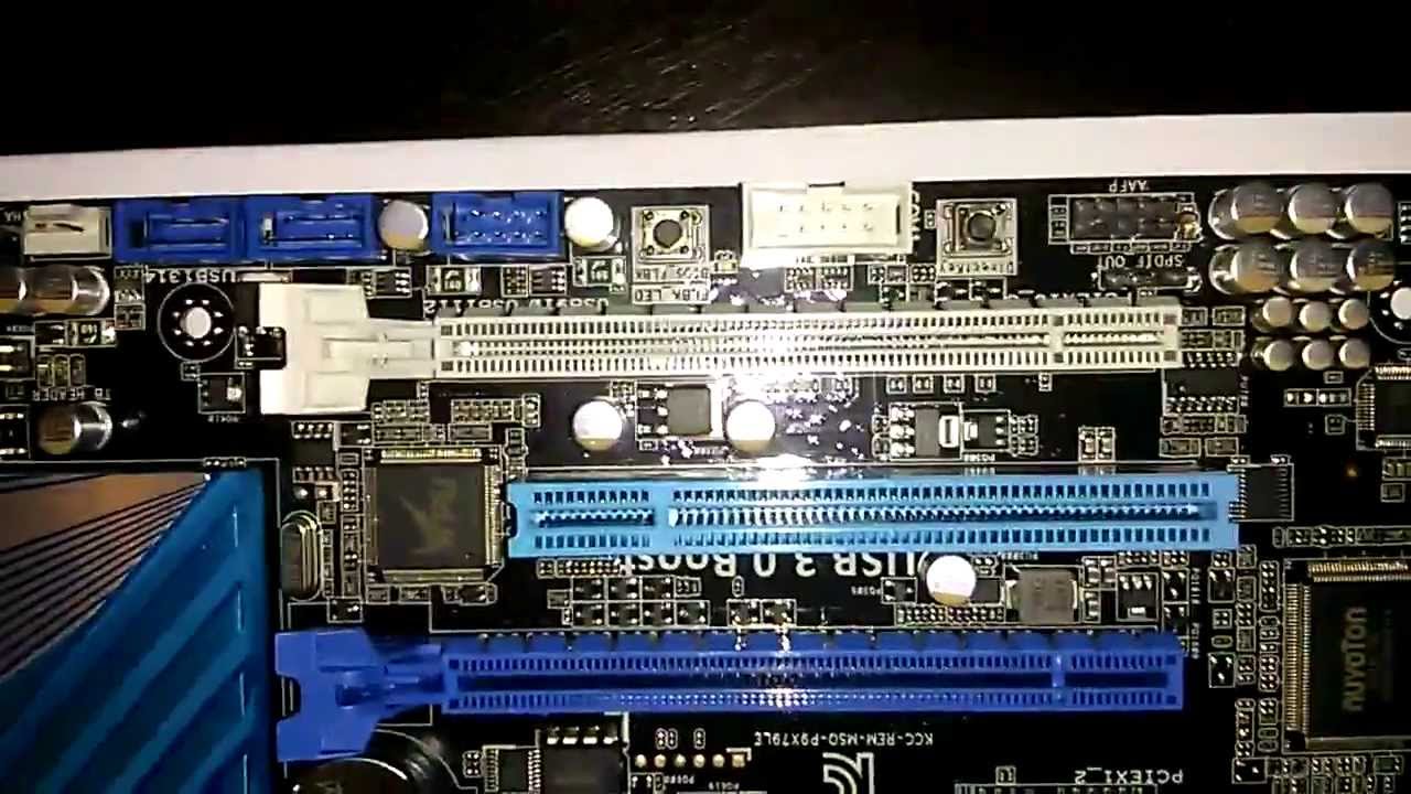 ASUS P9X79 LE USB BIOS Flashback