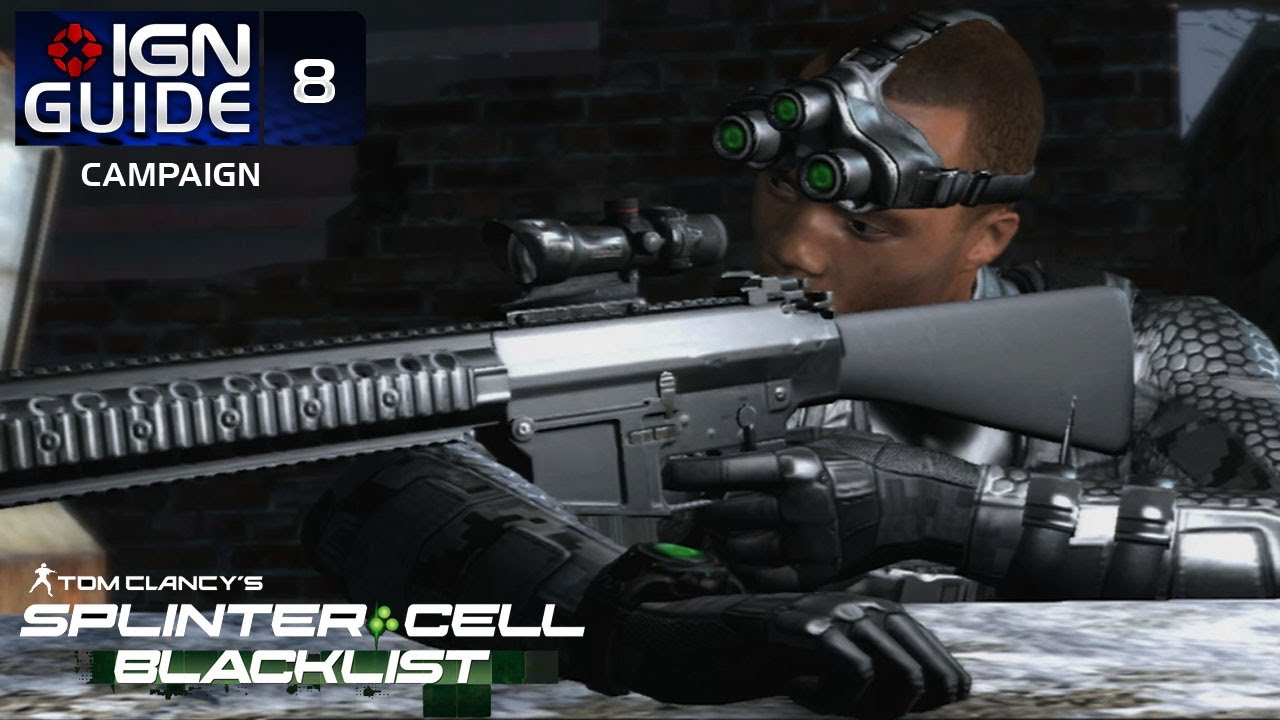 Splinter Cell Blacklist: Perfectionist Walkthrough Part 8 - Transit Yards