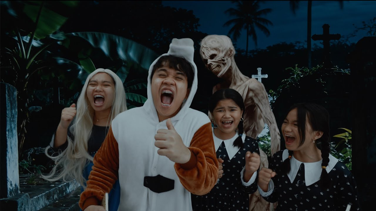 Hinabol kami ng Zombies sa Sementeryo