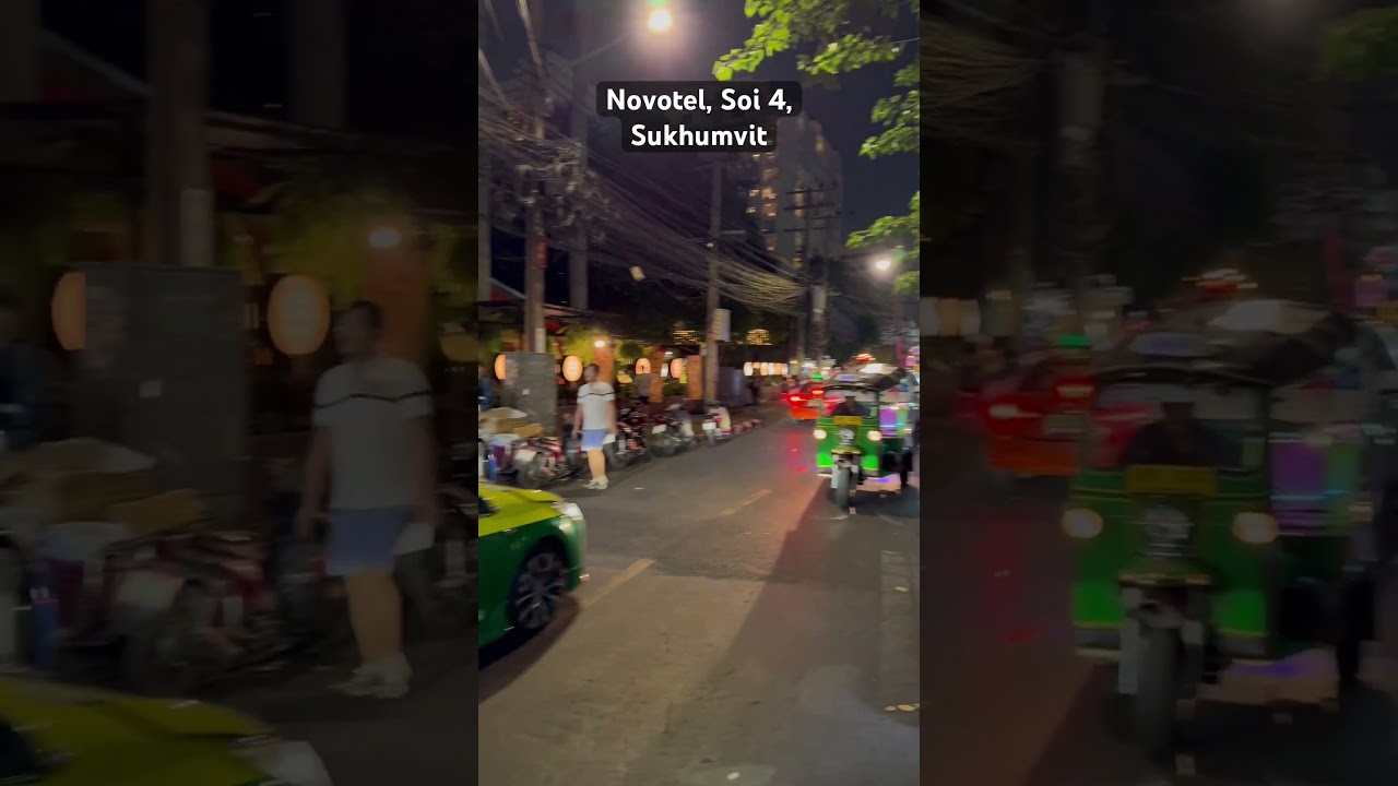 Soi 4 outside of the Novotel. #travel #bangkok #soi4 #sukhumvit