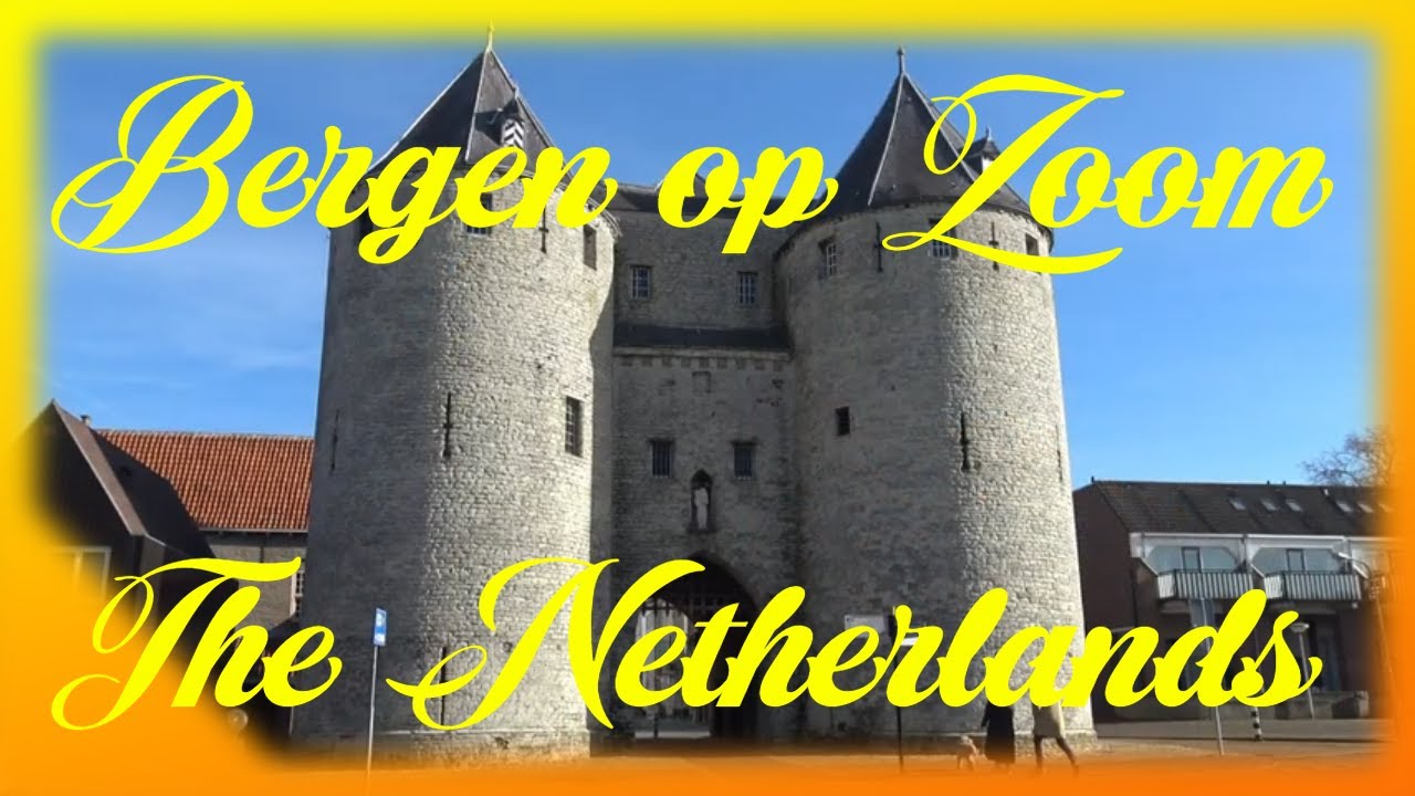 Bergen op Zoom and its Markiezenhof Palace - The Netherlands 4K