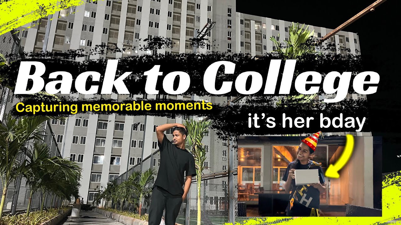 Are we enjoying our last 3 days of college life ?? | BACK TO COLLEGE l Final exam ✨