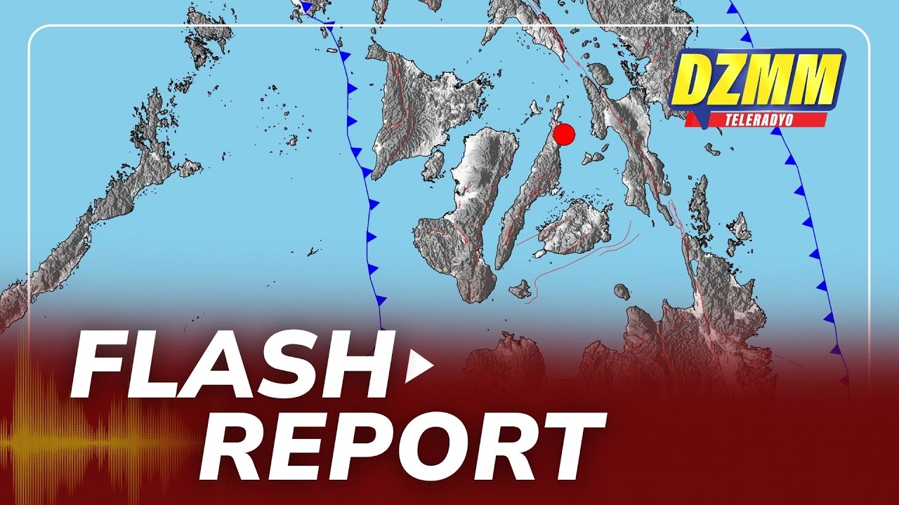 Magnitude 5.4 quake jolts Bogo city, Cebu | DZMM Teleradyo (06 April 2026)
